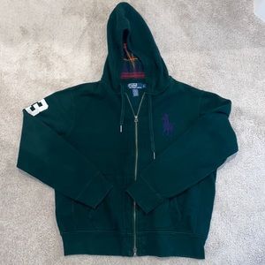 Green Ralph Lauren Zip up